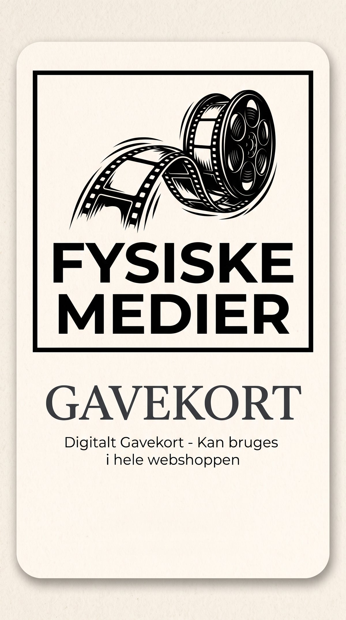 Gavekort til FysiskeMedier